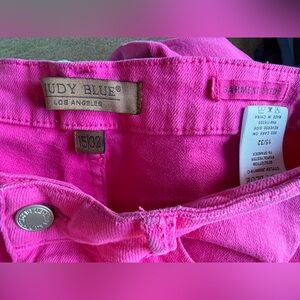 Judy Blue Women's Vivid Pink Flare Jeans